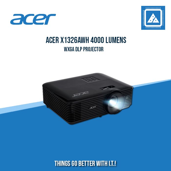 ACER X1326AWH 4000 LUMENS WXGA DLP PROJECTOR ACER X1326AWH 4000 LUMENS WXGA DLP PROJECTOR